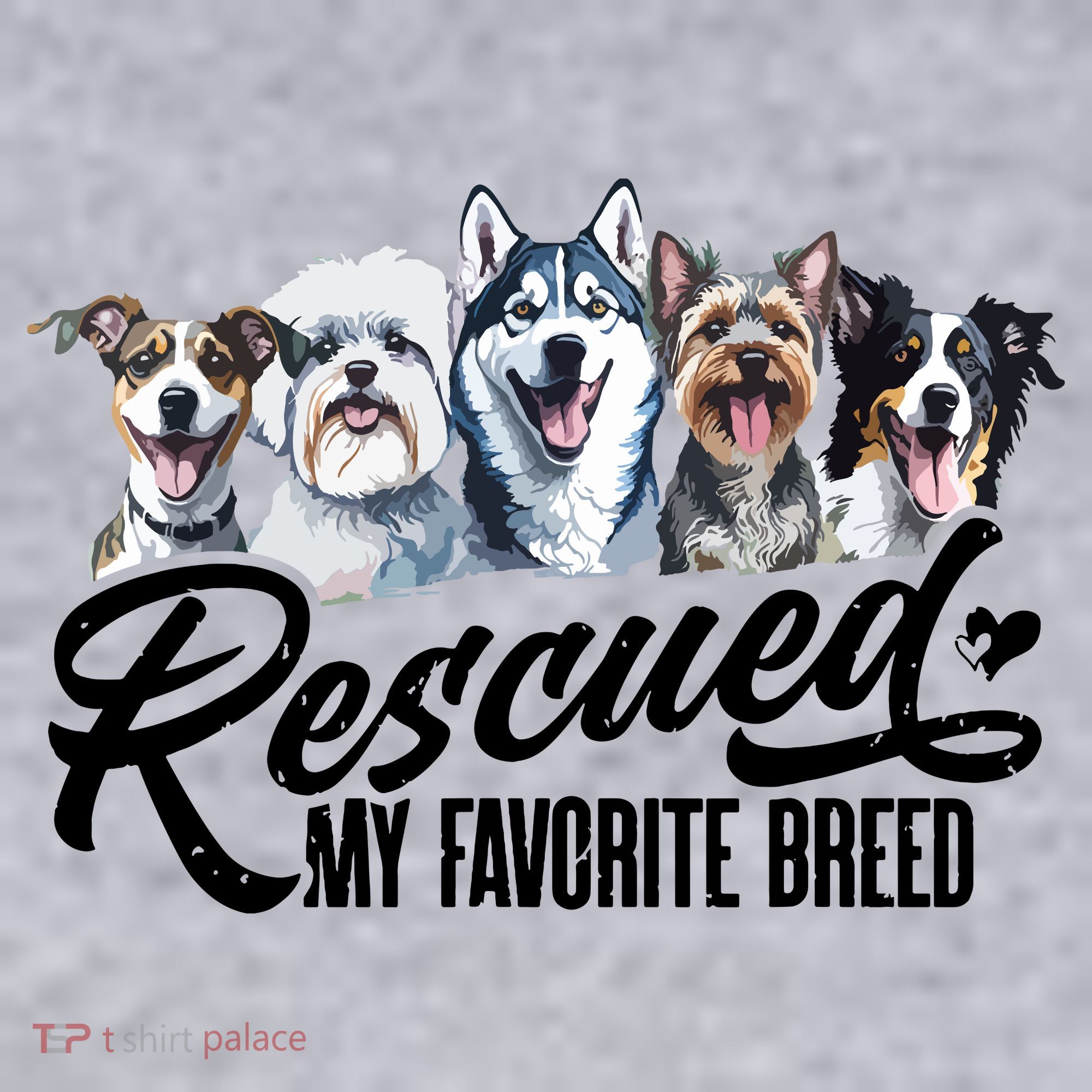 Dog Rescue Dog Dog Adoption Adopted Dog Dog Lover Women's Racerback Cropped Tank