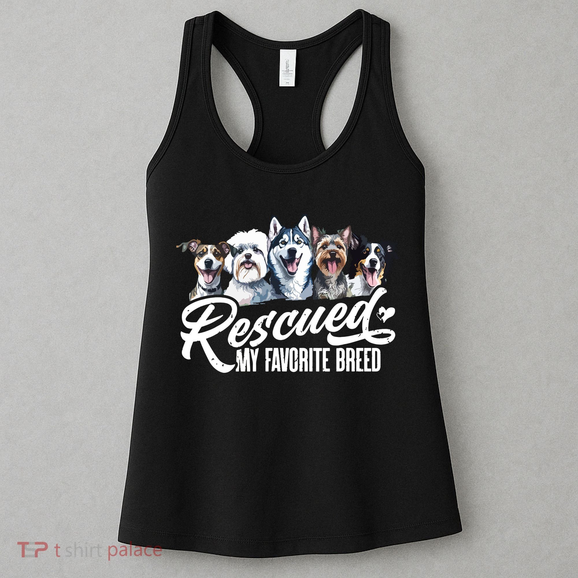Dog Rescue Dog Dog Adoption Adopted Dog Dog Lover Women's Tank Top