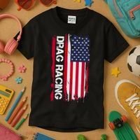 Drag Racing Kids T-Shirt thumb 3