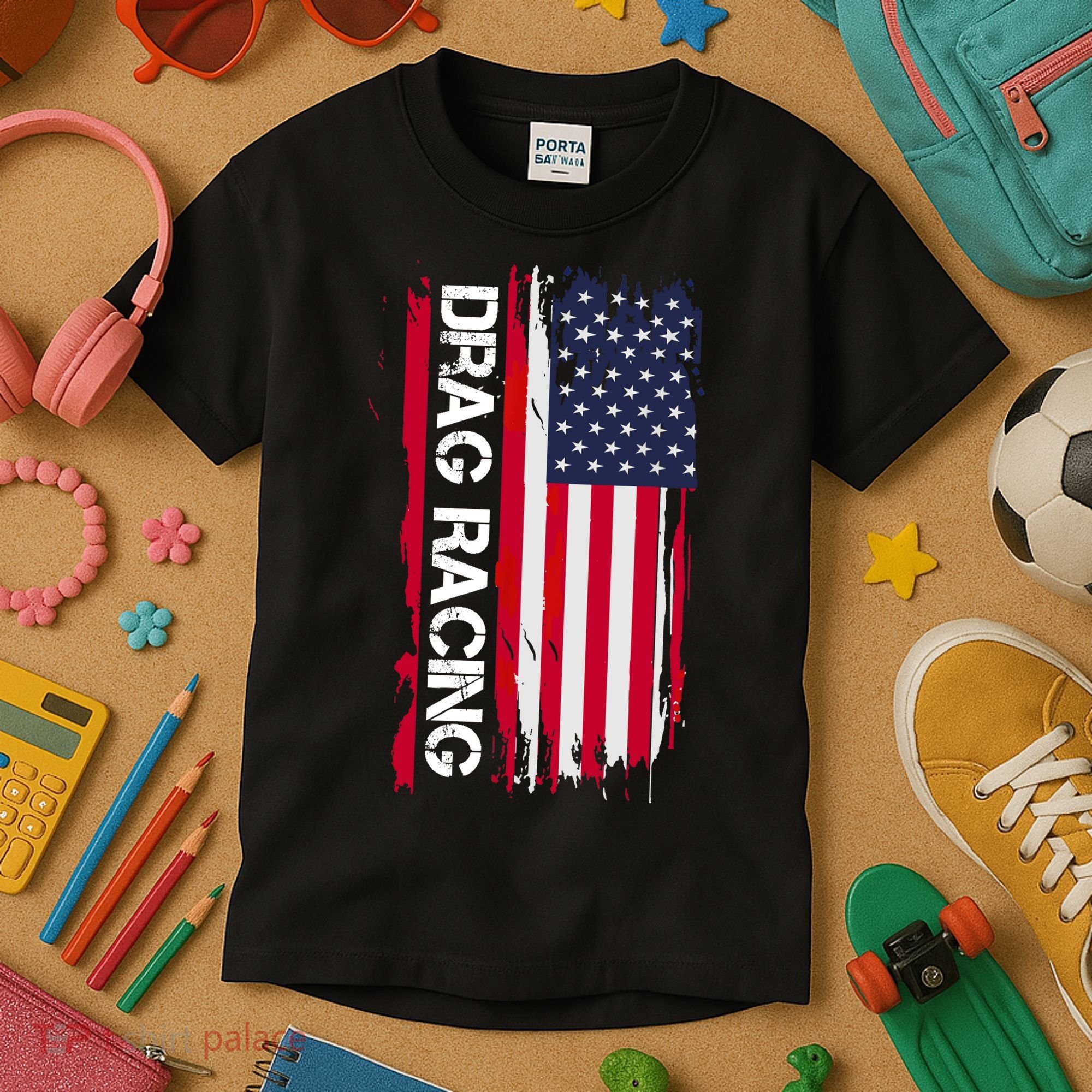 Drag Racing Kids T-Shirt