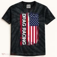 Drag Racing Kids Tie-Dye T-Shirt thumb 0