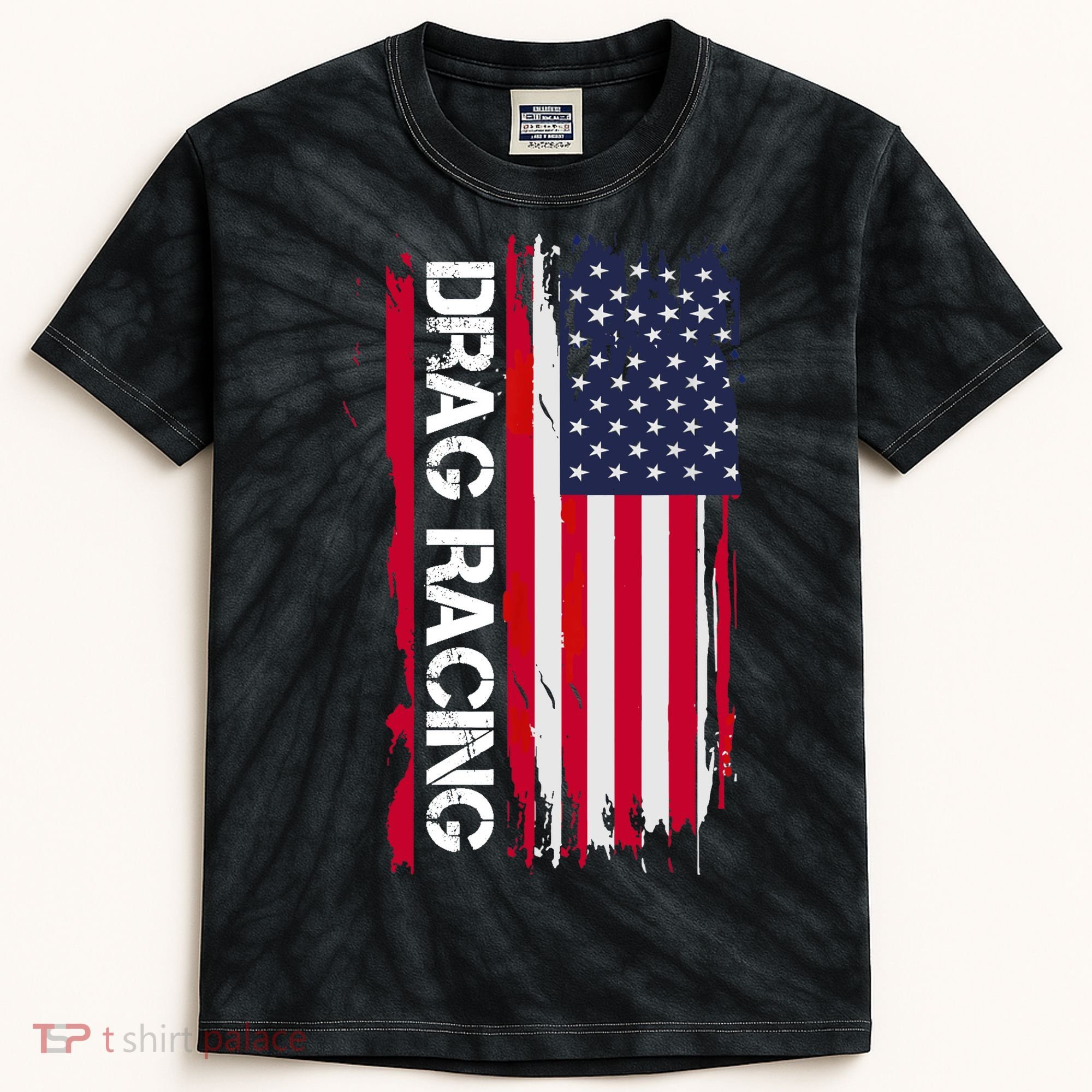 Drag Racing Kids Tie-Dye T-Shirt