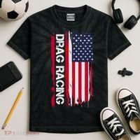 Drag Racing Kids Tie-Dye T-Shirt thumb 2