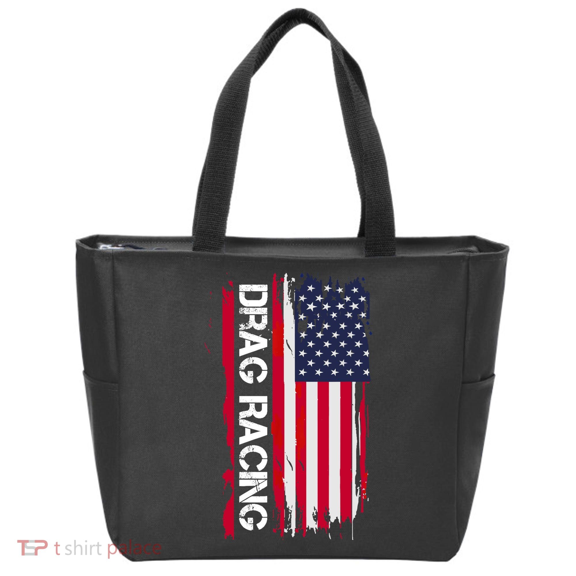 Drag Racing Tote Bag