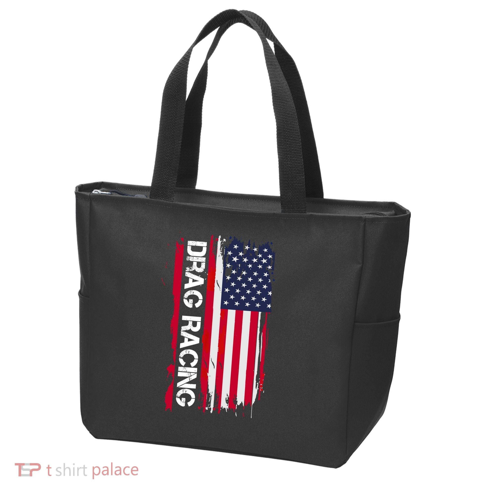 Drag Racing Tote Bag
