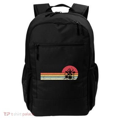Drummer Retro Drums Gift Backpack