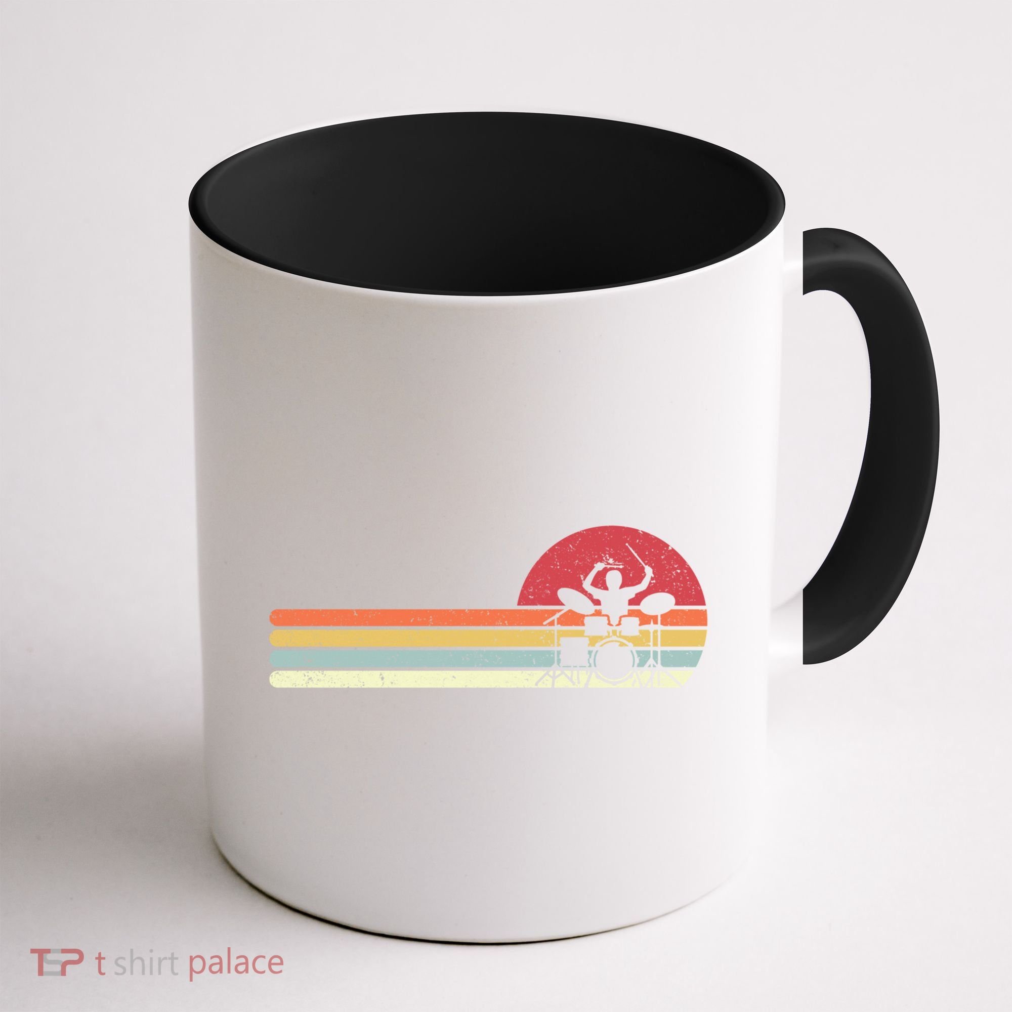 Drummer Retro Drums Gift Coffee Mug