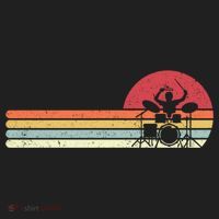 Drummer Retro Drums Gift Hat thumb 2