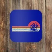 Drummer Retro Drums Gift Coaster thumb 0