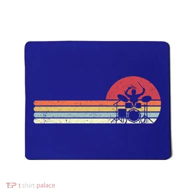 Drummer Retro Drums Gift Mousepad