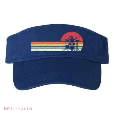 Drummer Retro Drums Gift Visor