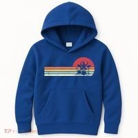 Drummer Retro Drums Gift Kids Hoodie thumb 0