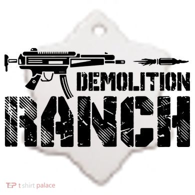 Demolition Ranch Ceramic Ornament