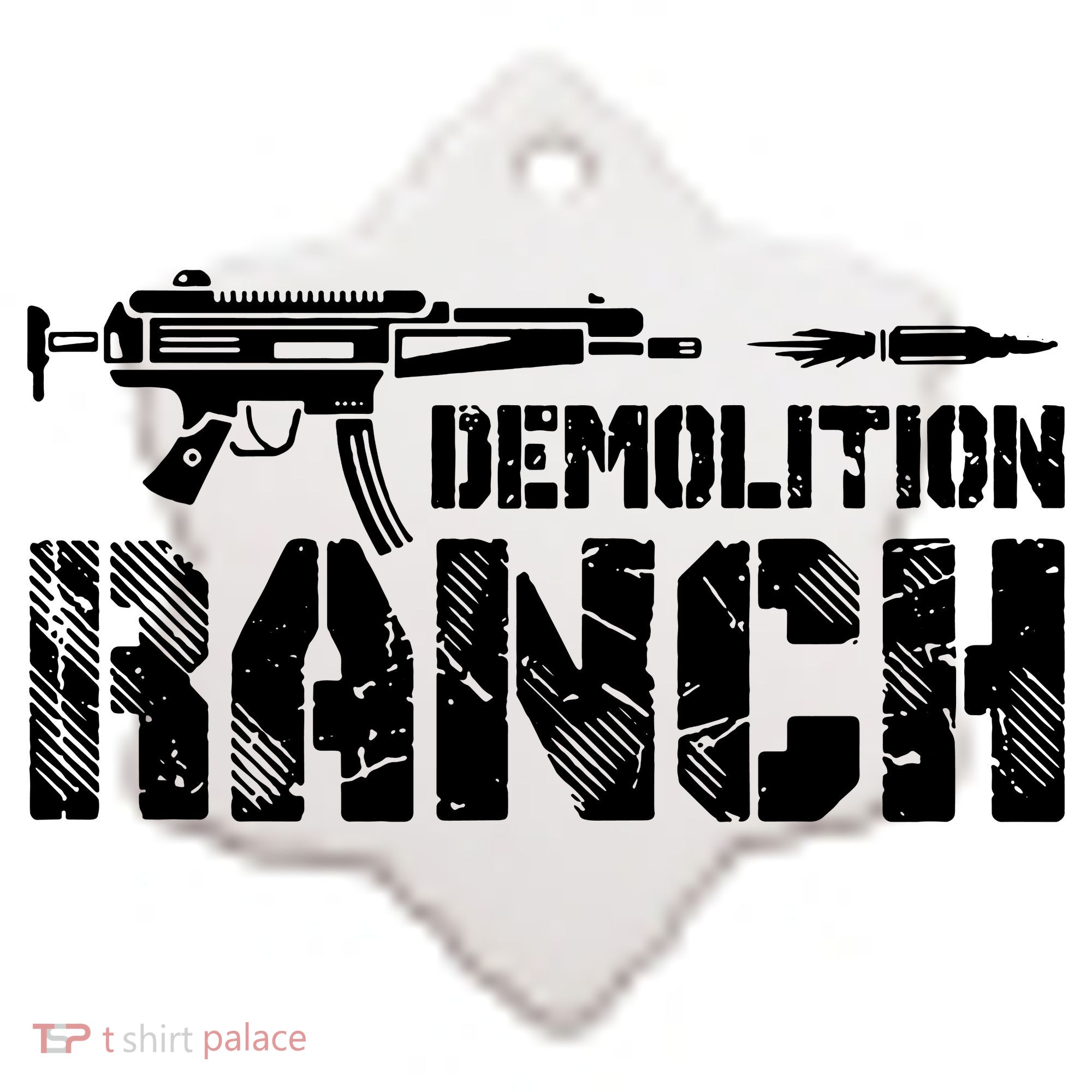 Demolition Ranch Ceramic Ornament
