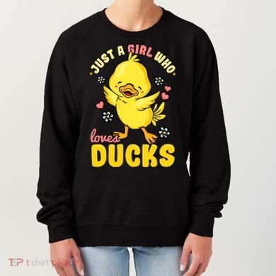 Ducks Rubber Duck Lovers Duck Lovers Gift For Girls Gift Women's Sweatshirt