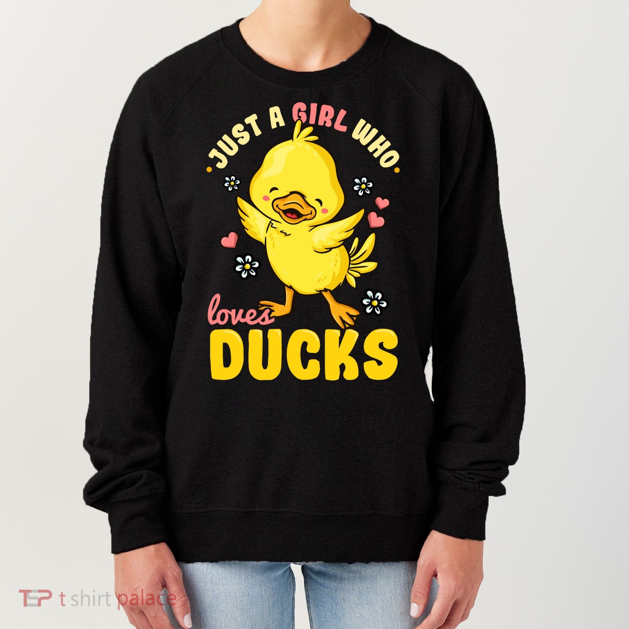 Ducks Rubber Duck Lovers Duck Lovers Gift For Girls Gift Women's Sweatshirt