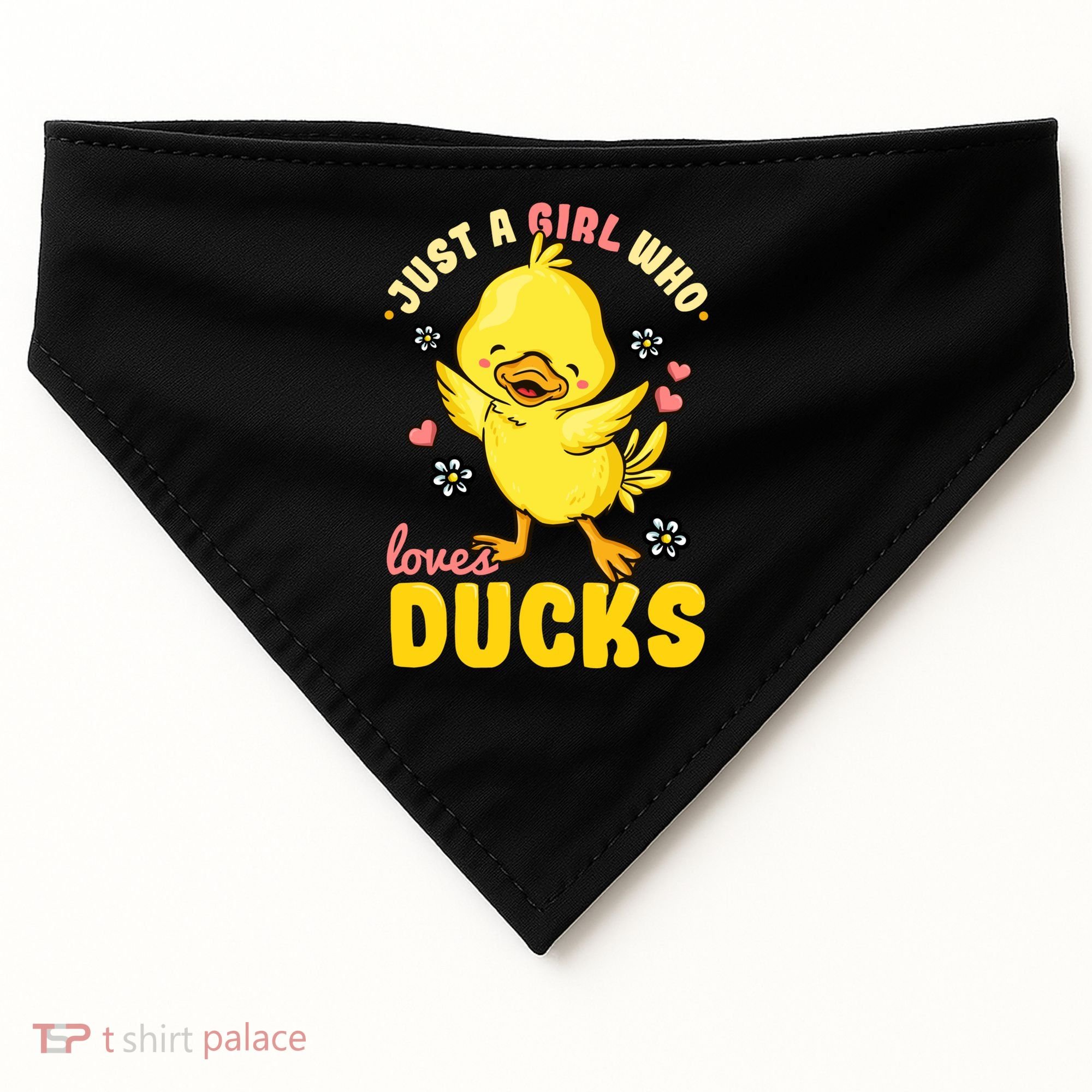 Ducks Rubber Duck Lovers Duck Lovers Gift For Girls Gift USA-Made Doggie Bandana