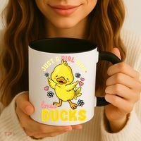Ducks Rubber Duck Lovers Duck Lovers Gift For Girls Gift Coffee Mug thumb 3