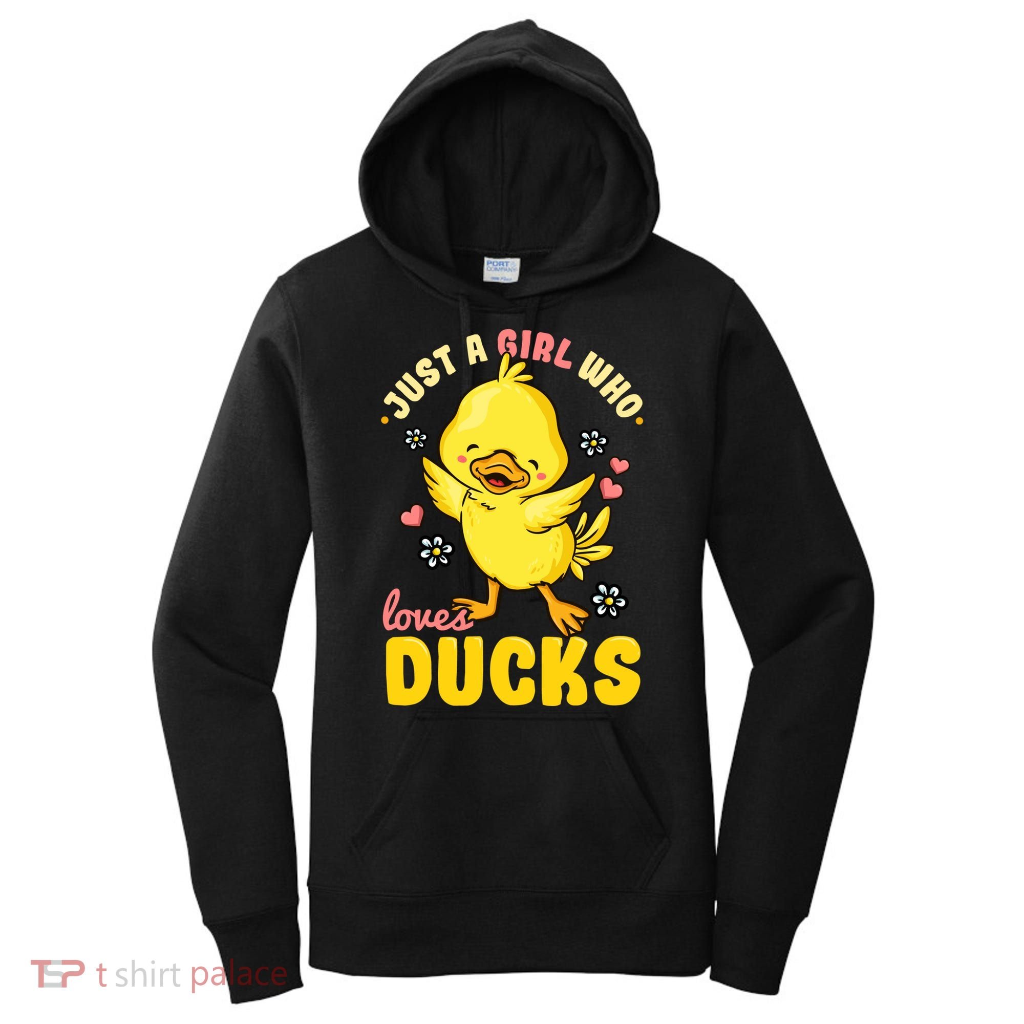 Ducks Rubber Duck Lovers Duck Lovers Gift For Girls Gift Women's Hoodie