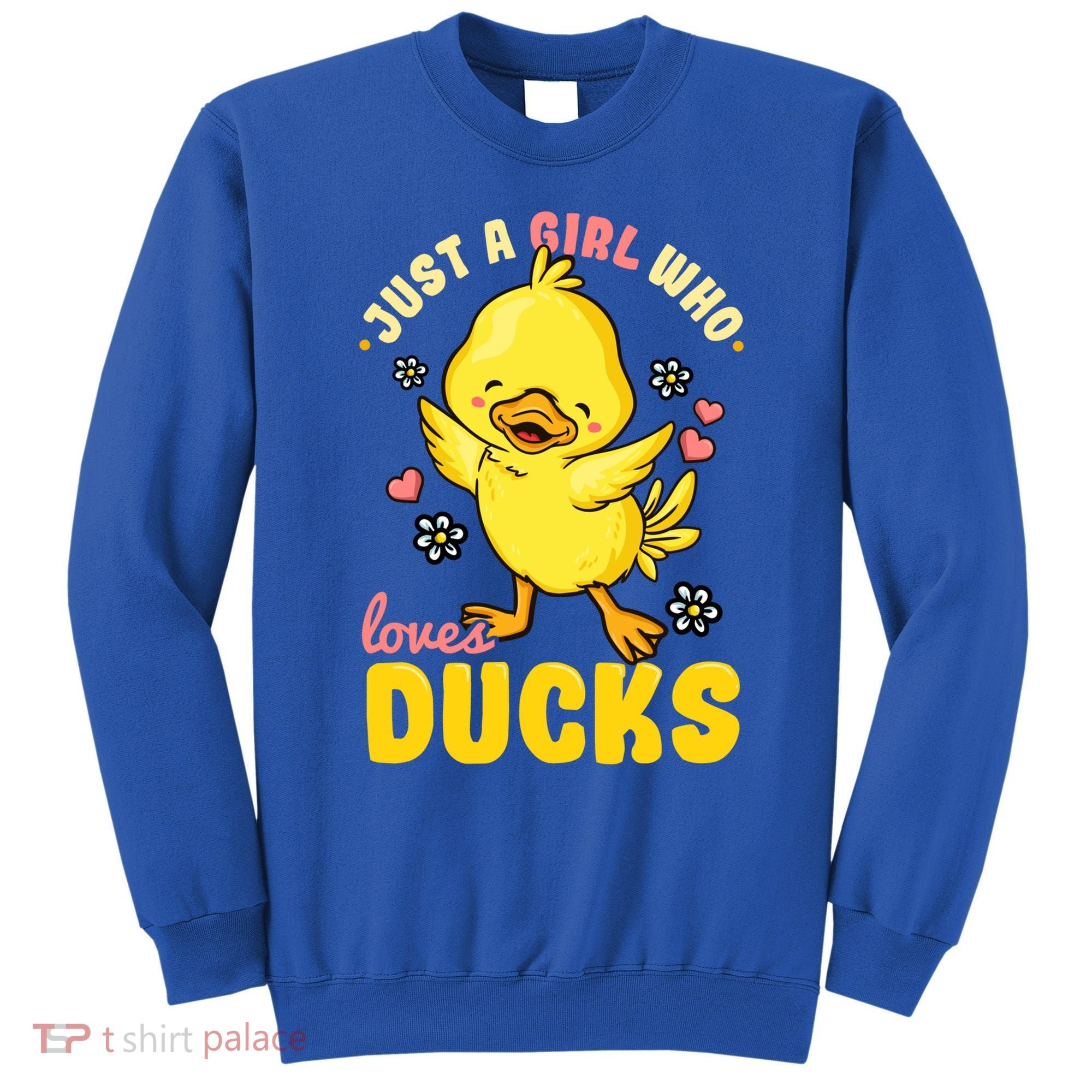 Ducks Rubber Duck Lovers Duck Lovers Gift For Girls Gift Sweatshirt