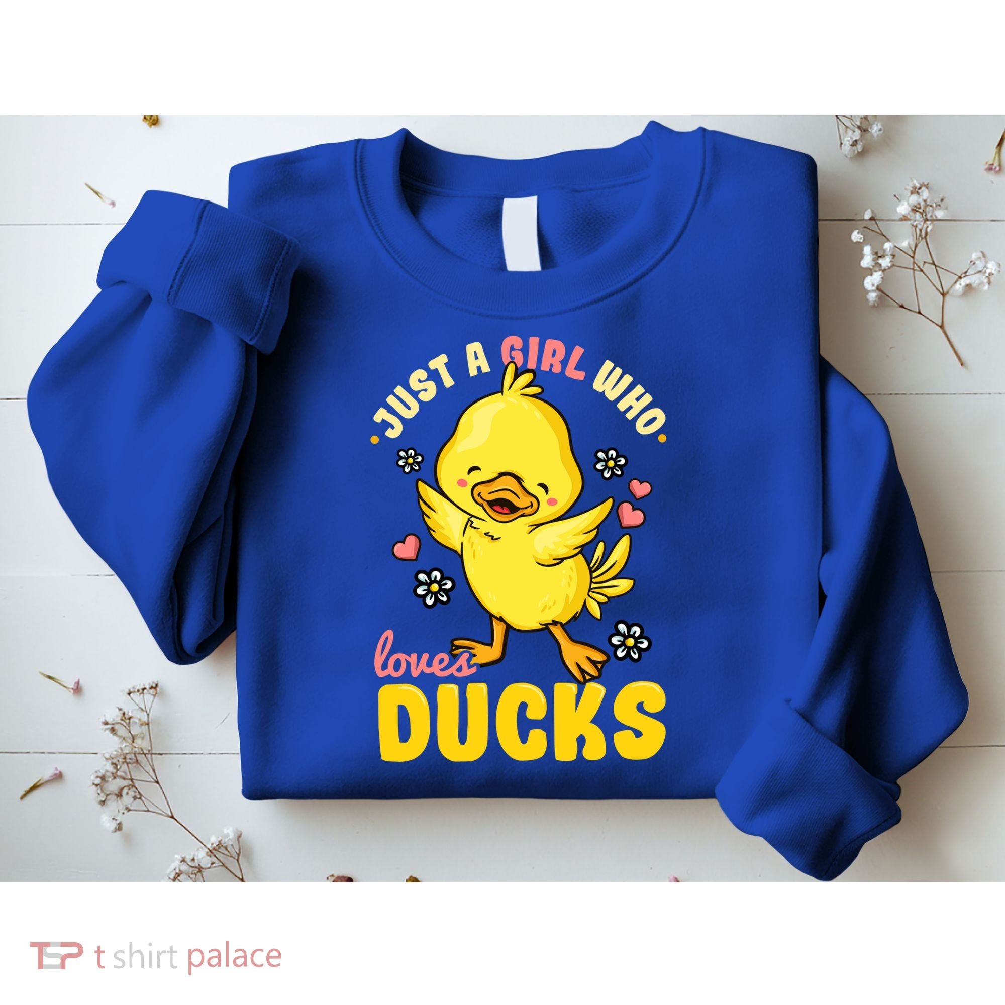 Ducks Rubber Duck Lovers Duck Lovers Gift For Girls Gift Sweatshirt