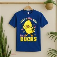Ducks Rubber Duck Lovers Duck Lovers Gift For Girls Gift T-Shirt thumb 2