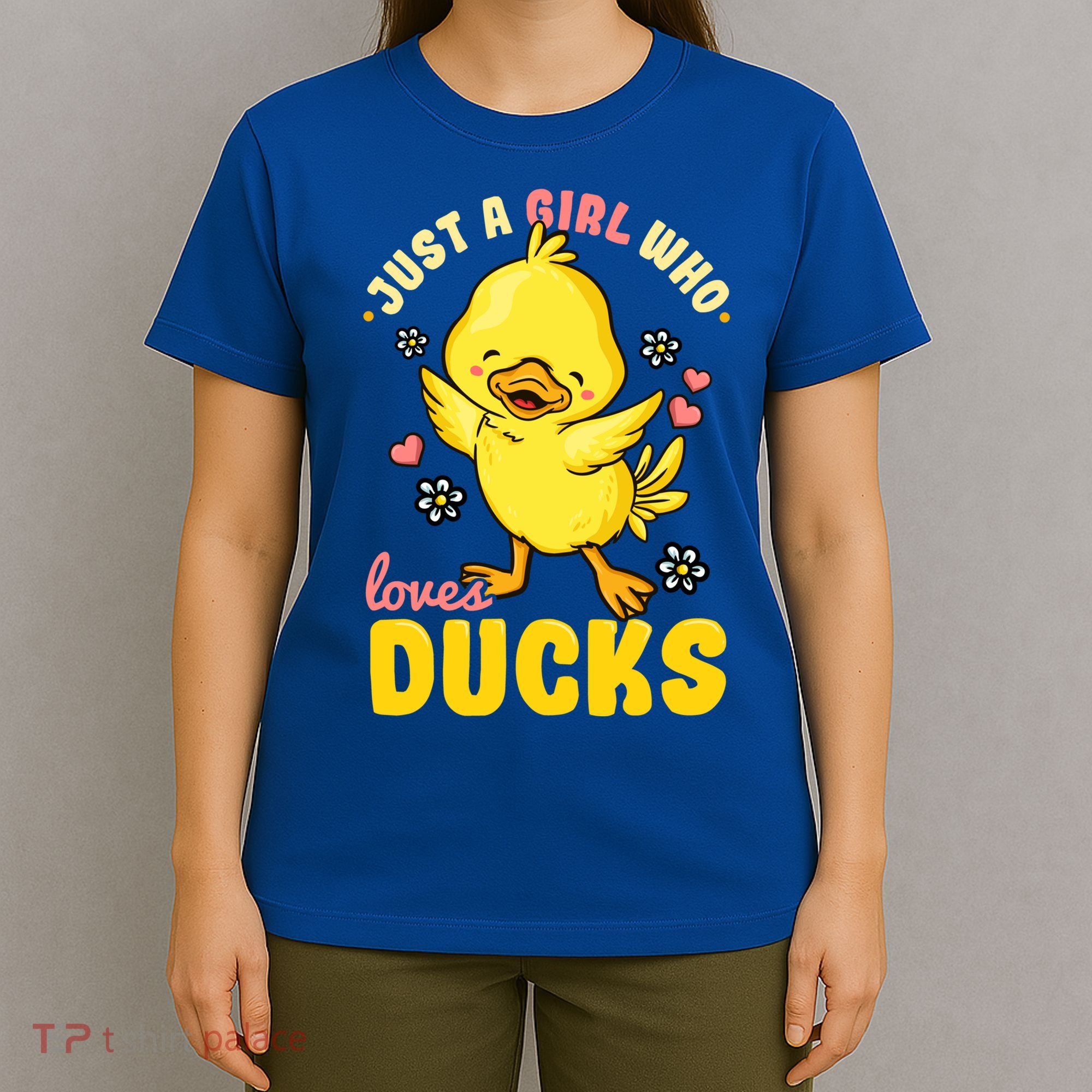 Ducks Rubber Duck Lovers Duck Lovers Gift For Girls Gift T-Shirt