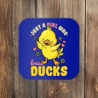 Ducks Rubber Duck Lovers Duck Lovers Gift For Girls Gift Coaster thumb 0