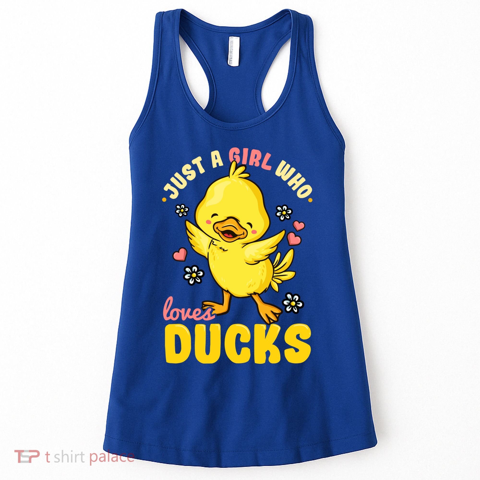 Ducks Rubber Duck Lovers Duck Lovers Gift For Girls Gift Women's Tank Top