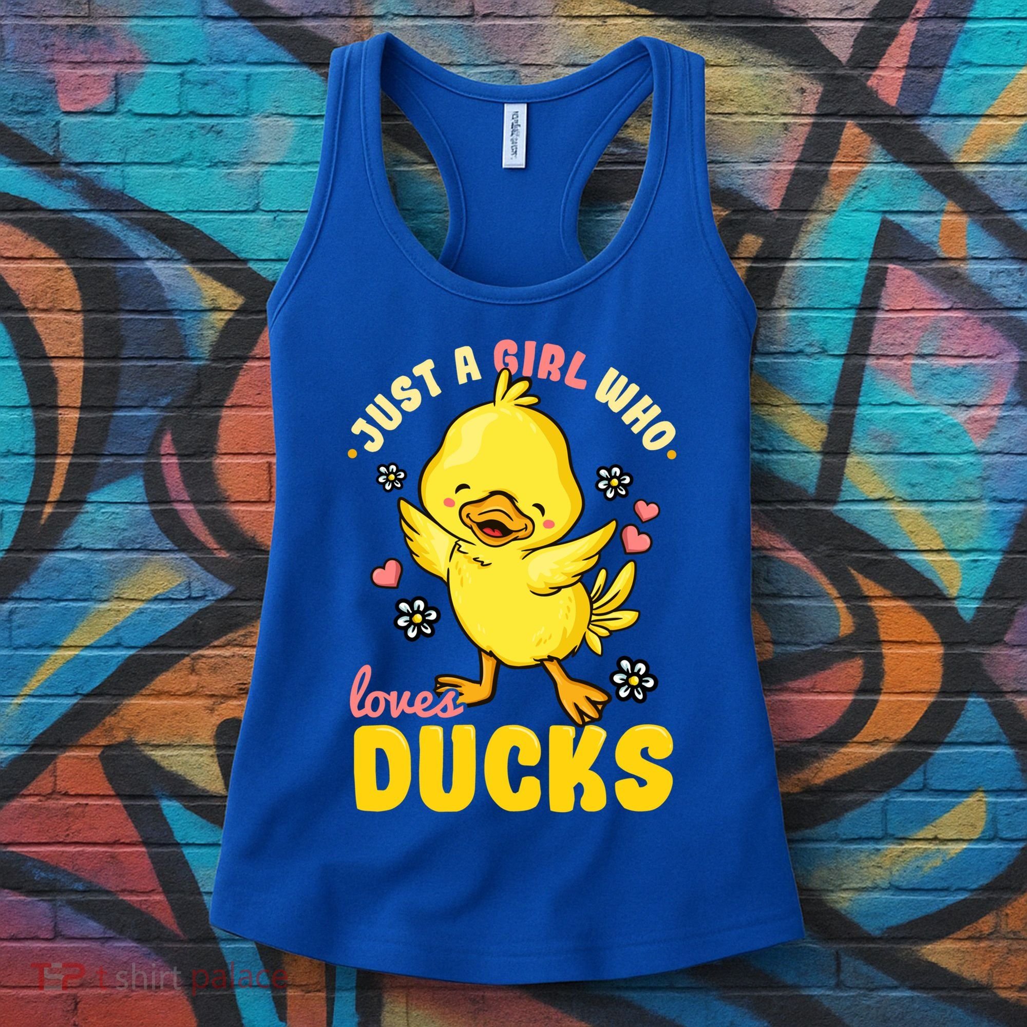Ducks Rubber Duck Lovers Duck Lovers Gift For Girls Gift Women's Tank Top