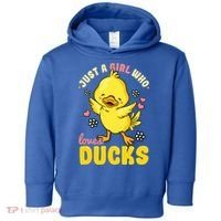 Ducks Rubber Duck Lovers Duck Lovers Gift For Girls Gift Toddler Hoodie thumb 0