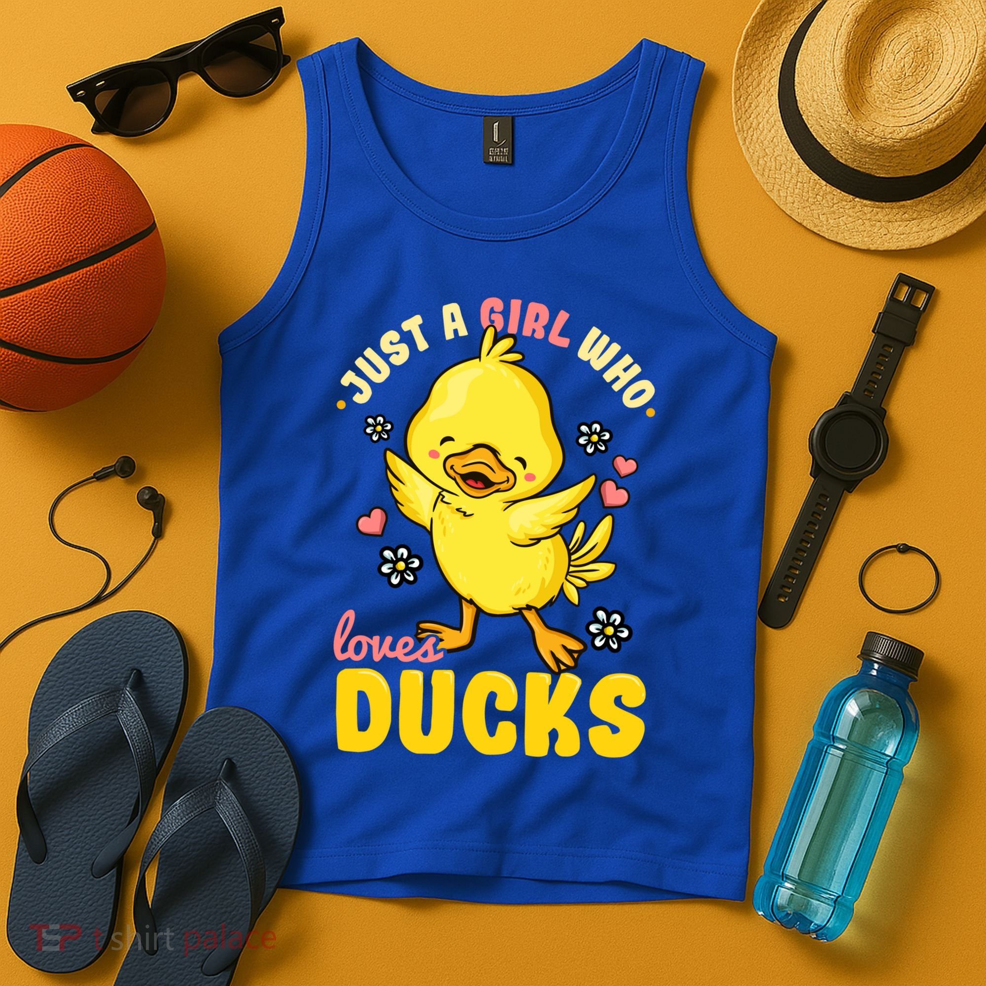Ducks Rubber Duck Lovers Duck Lovers Gift For Girls Gift Tank Top