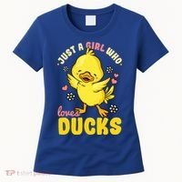 Ducks Rubber Duck Lovers Duck Lovers Gift For Girls Gift Women's T-Shirt thumb 0