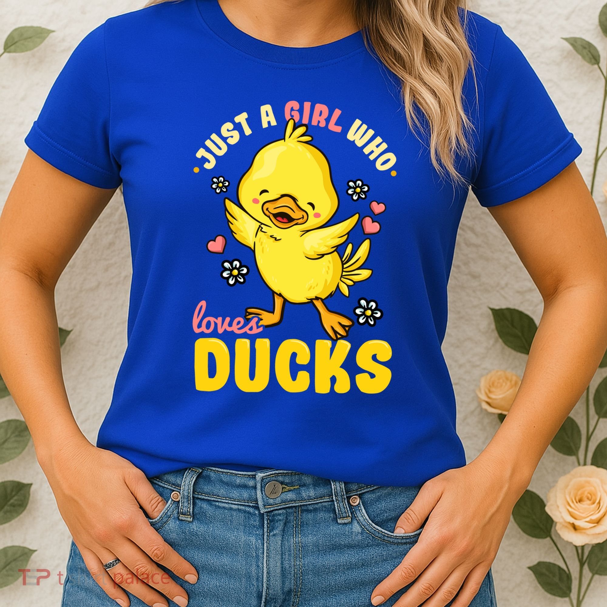 Ducks Rubber Duck Lovers Duck Lovers Gift For Girls Gift Women's T-Shirt