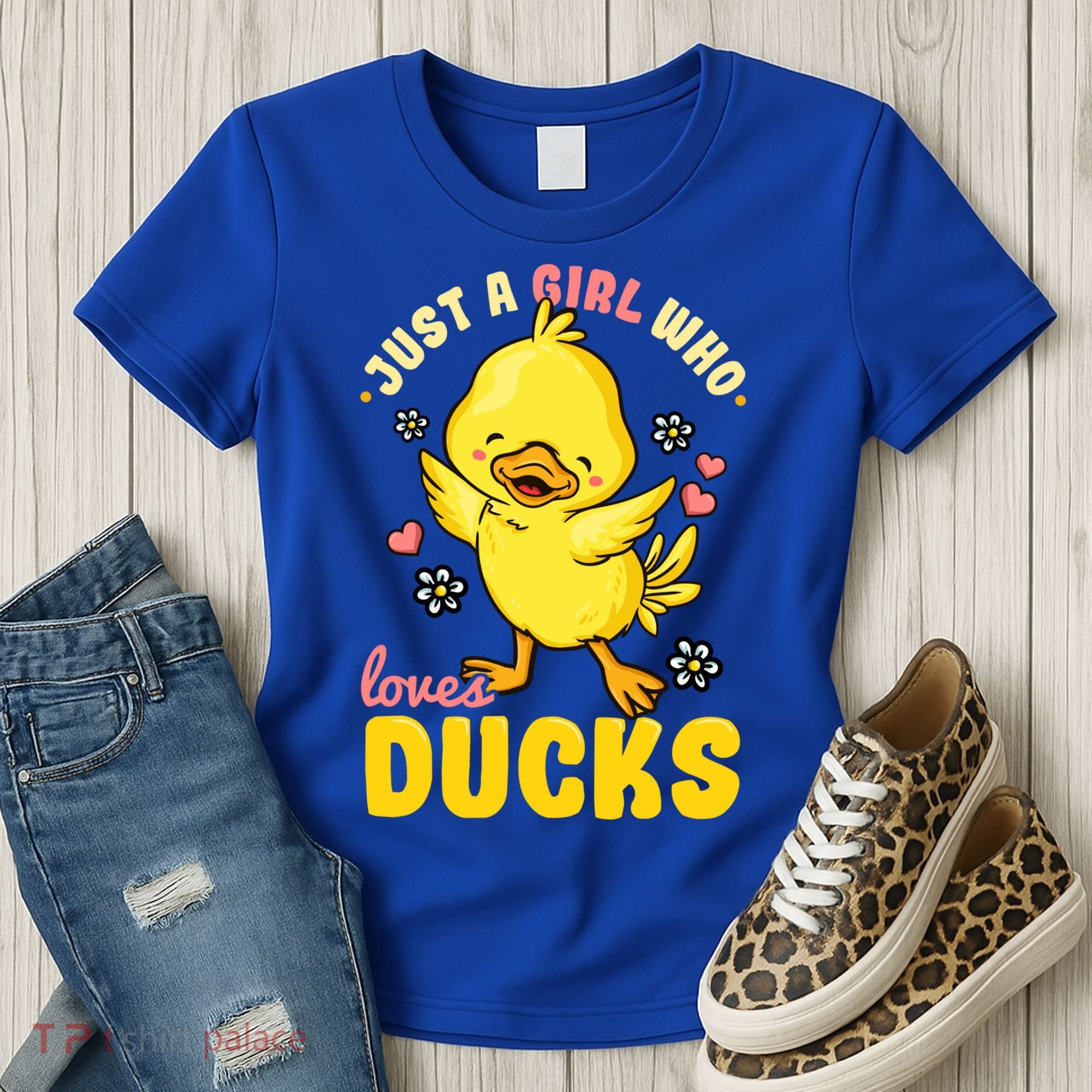 Ducks Rubber Duck Lovers Duck Lovers Gift For Girls Gift Women's T-Shirt