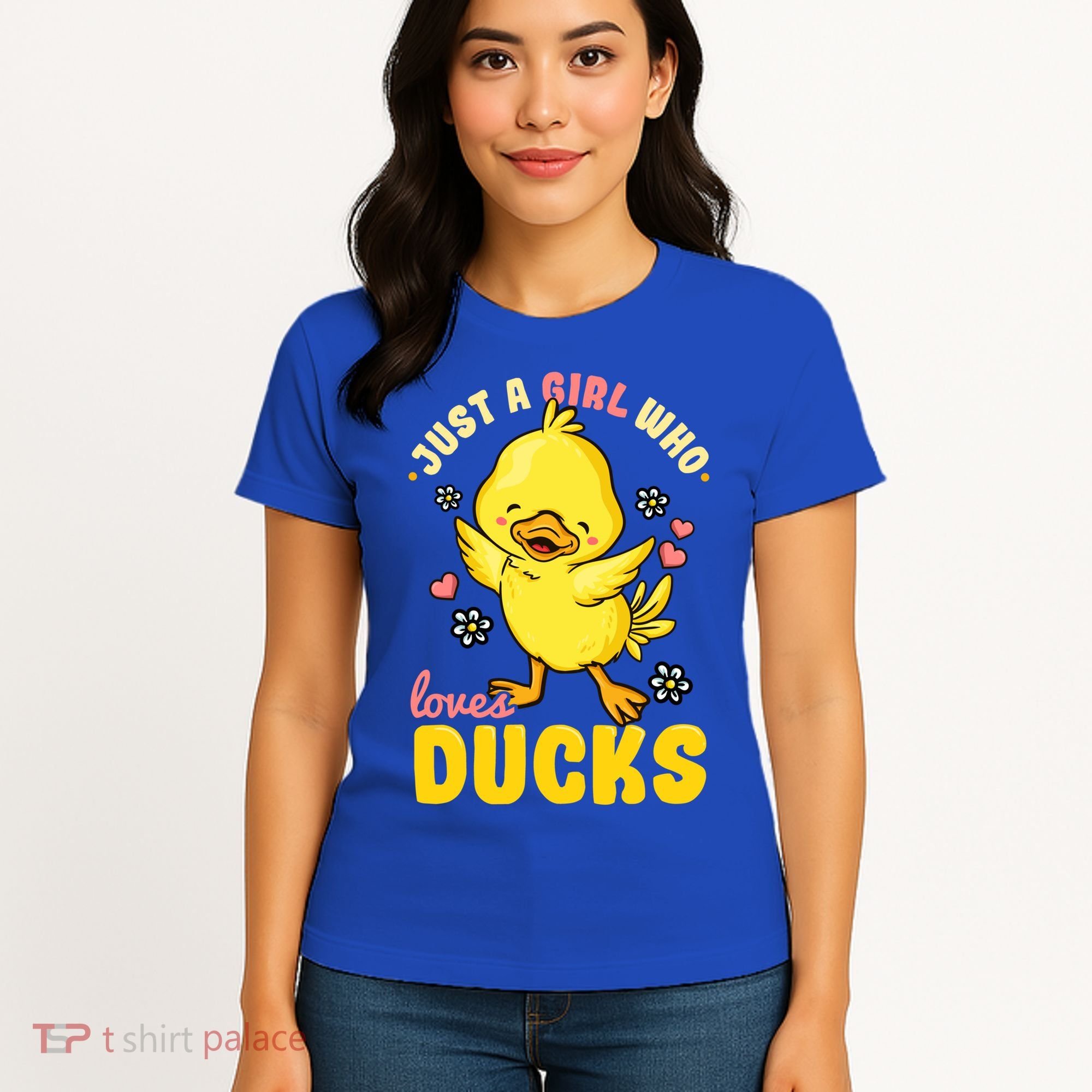 Ducks Rubber Duck Lovers Duck Lovers Gift For Girls Gift Women's T-Shirt