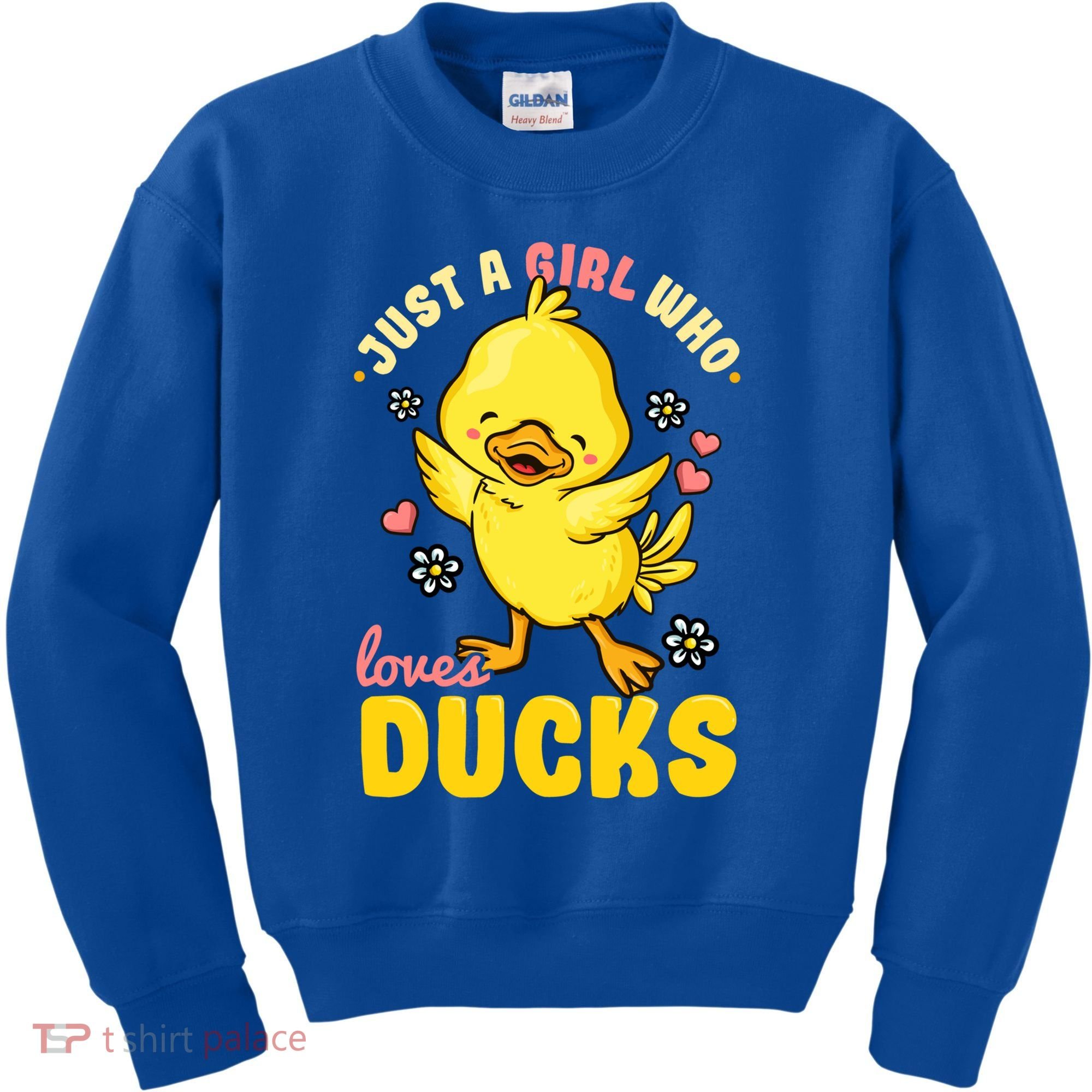 Ducks Rubber Duck Lovers Duck Lovers Gift For Girls Gift Kids Sweatshirt