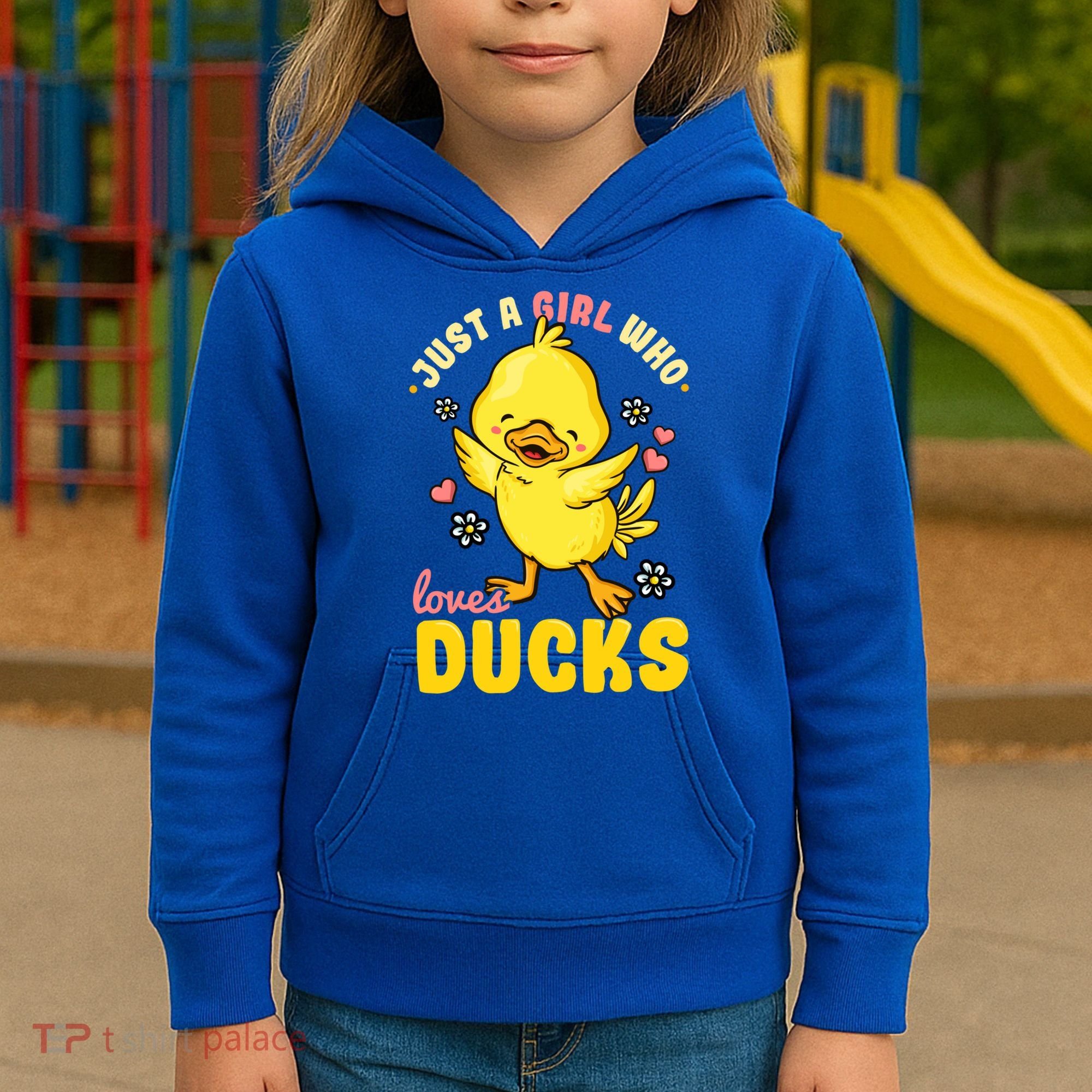Ducks Rubber Duck Lovers Duck Lovers Gift For Girls Gift Kids Hoodie