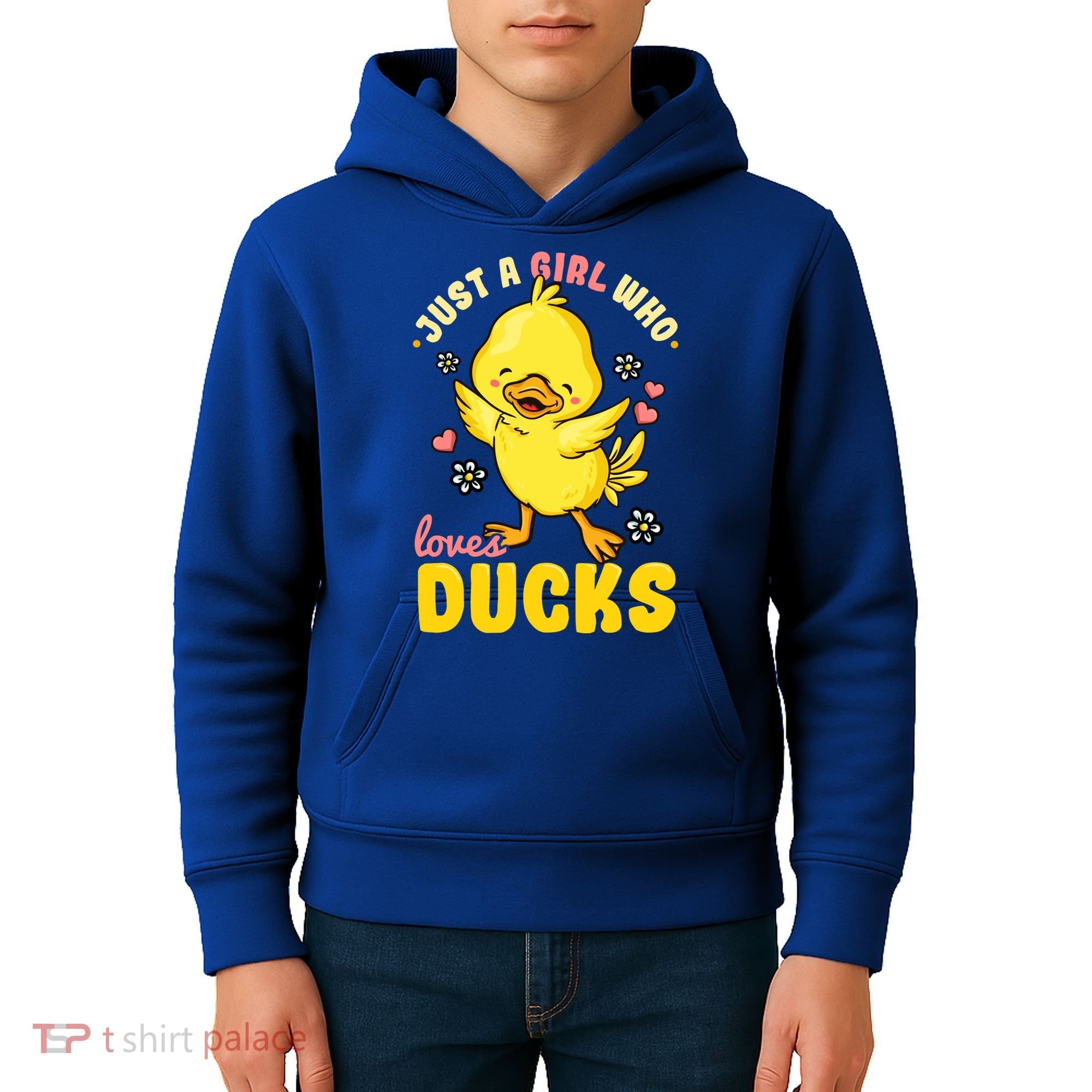 Ducks Rubber Duck Lovers Duck Lovers Gift For Girls Gift Kids Hoodie