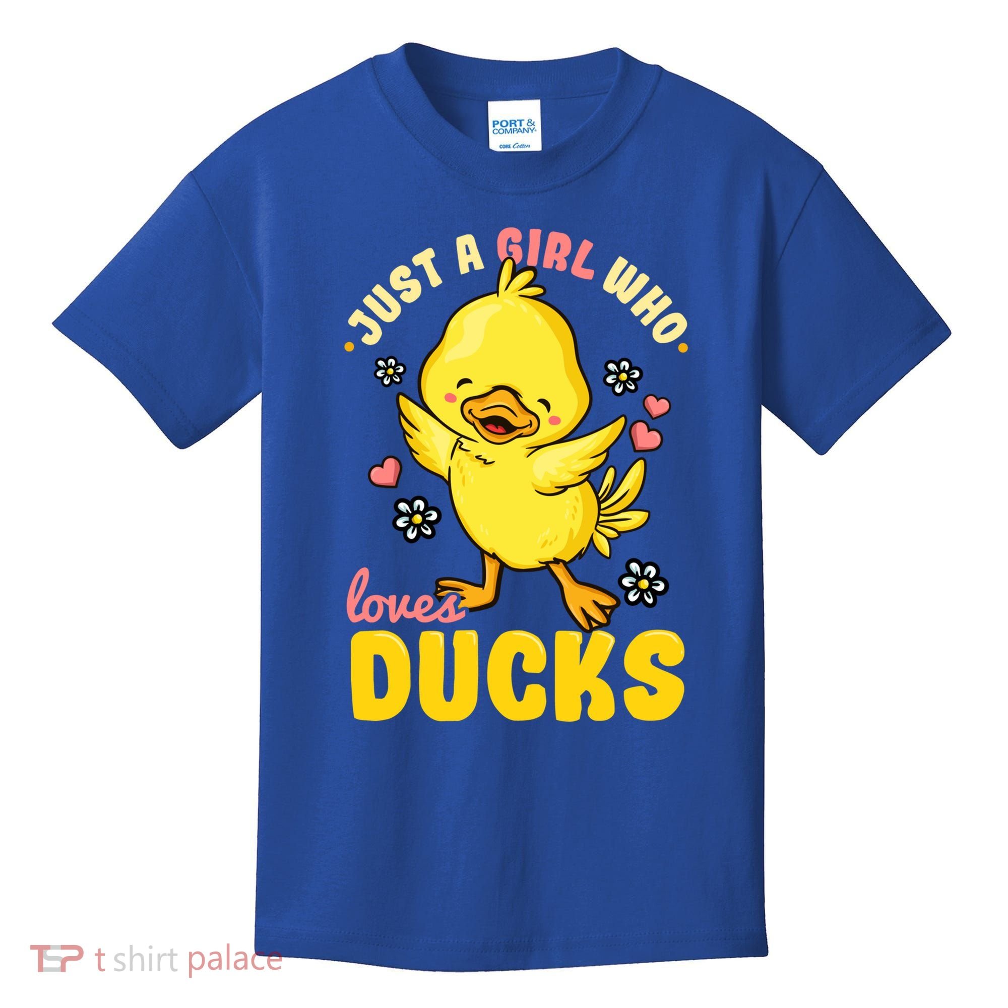 Ducks Rubber Duck Lovers Duck Lovers Gift For Girls Gift Kids T-Shirt