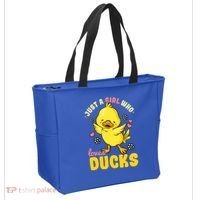 Ducks Rubber Duck Lovers Duck Lovers Gift For Girls Gift Tote Bag thumb 2