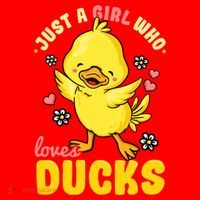 Ducks Rubber Duck Lovers Duck Lovers Gift For Girls Gift Santa Hat thumb 1