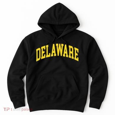 Delaware Retro DE Vintage Throwback Hoodie