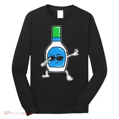 Dabbing Ranch Dressing Drawing Long Sleeve Shirt