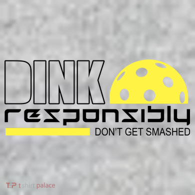 Dink Responsibly Don't Get Smashed Funny Pickleball The Baniff Cuffed Pom Beanie
