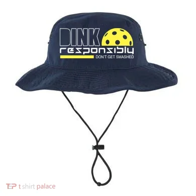 Dink Responsibly Don't Get Smashed Funny Pickleball Bucket Hat