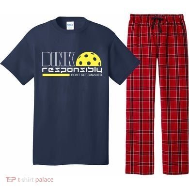 Dink Responsibly Don't Get Smashed Funny Pickleball Pajama Set