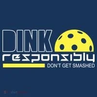 Dink Responsibly Don't Get Smashed Funny Pickleball Women's Tank Top thumb 5