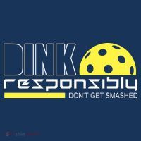 Dink Responsibly Don't Get Smashed Funny Pickleball Kids Sweatshirt thumb 2
