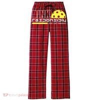 Dink Responsibly Don't Get Smashed Funny Pickleball Women's Flannel Plaid Pajama Pants thumb 0
